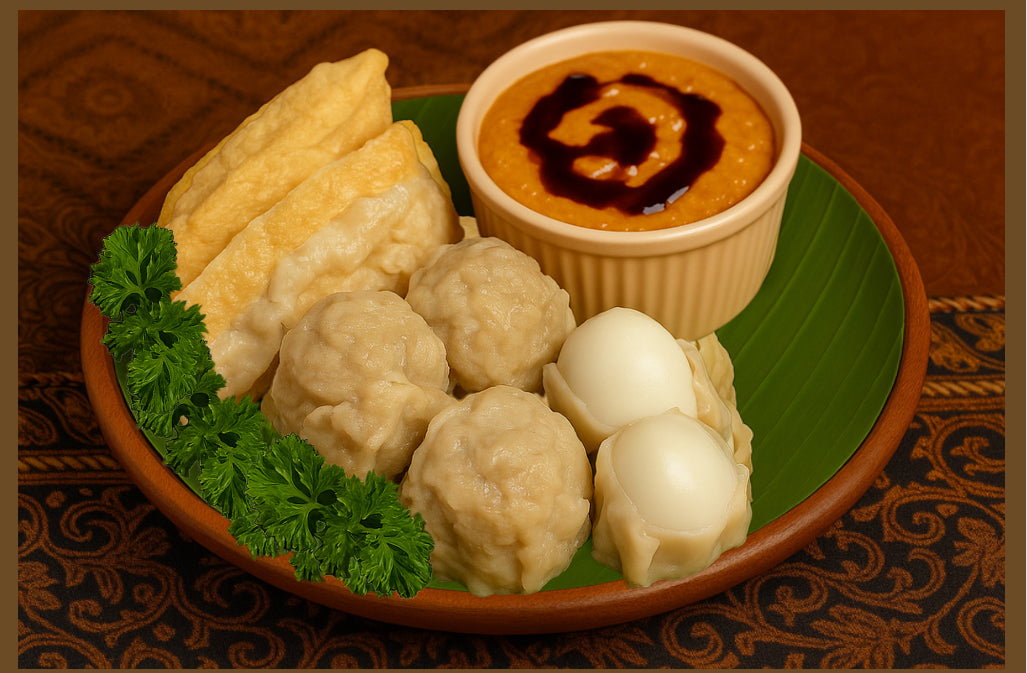 SIOMAY ABANG BANDUNG IKAN (8pcs) - Authentic Bandung-style steamed dumplings